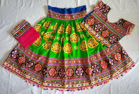 traditional ghagra choli for garba