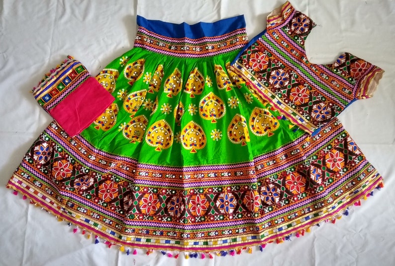 gujarati garba lehenga