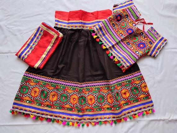 ghagra choli for 1 year baby