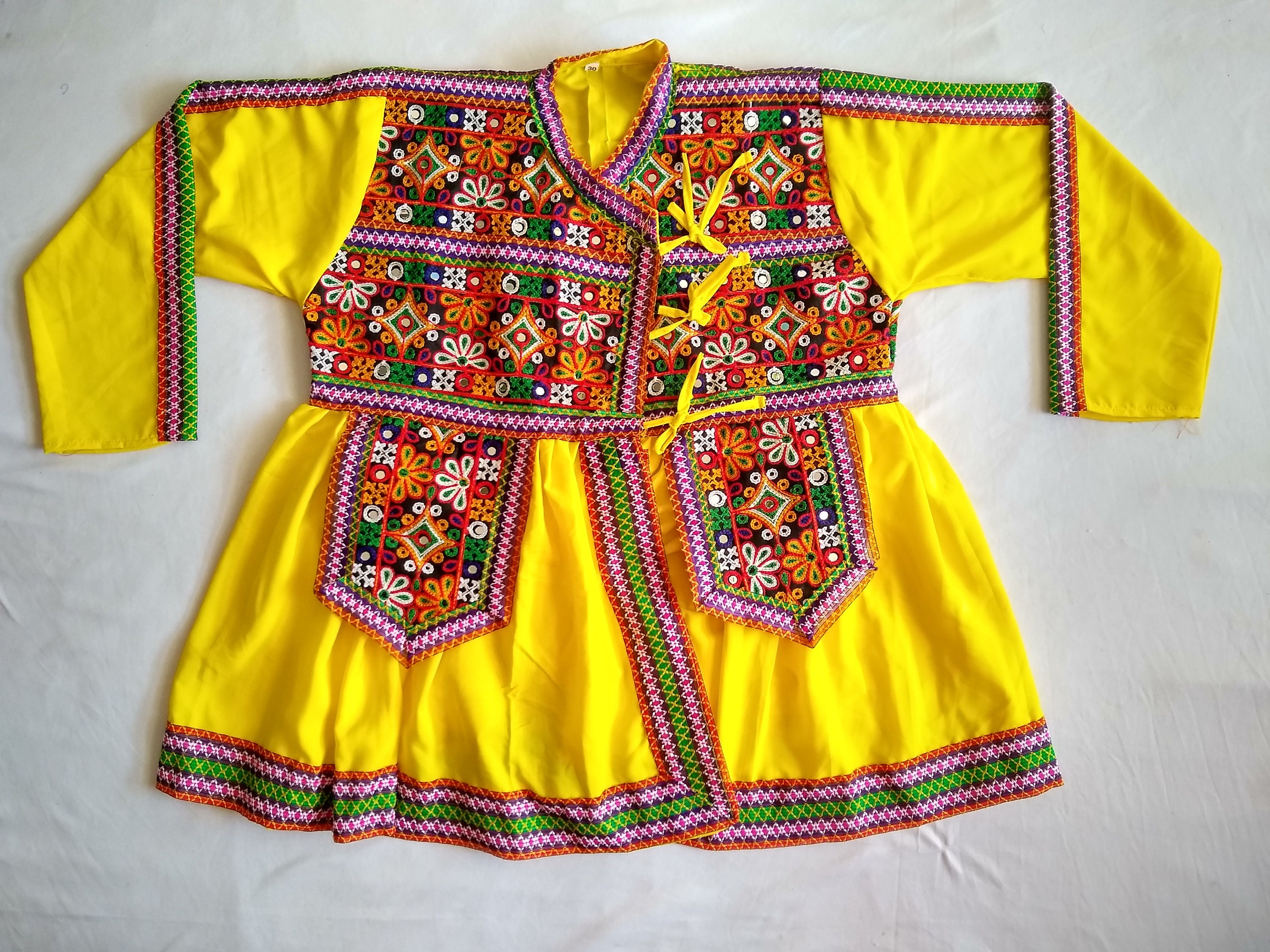 Gujarati Traditional Embroidered Kediyu-Navratri Wear Adult | Etsy