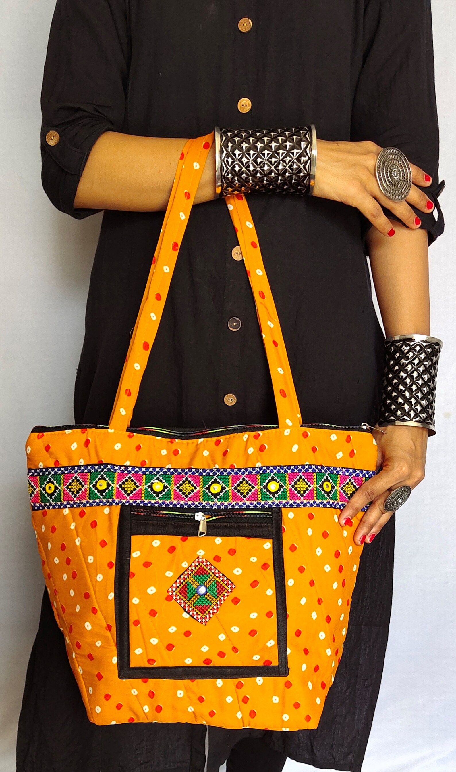 Indian Ethnic HandbagShoulder BagTribal Cultural Etsy