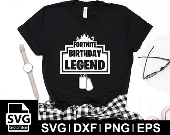 Happy Birthday Dxf Etsy - fornite happy birthday svg fortnite happy birthday svg fortnite cutout cut file for cricut silhouette svg file dxf file fortnight