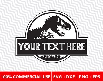 Download Jurassic park vector | Etsy