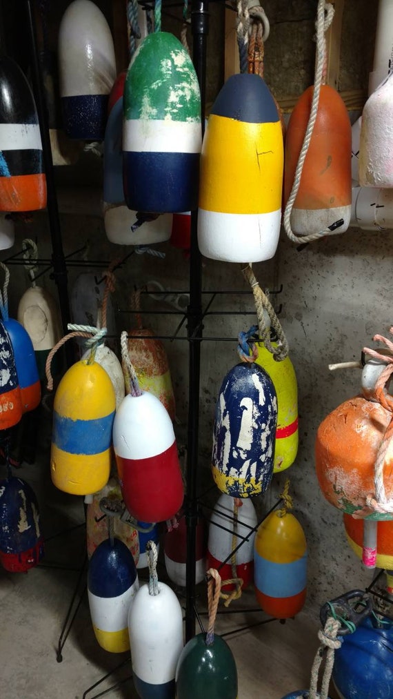 Large Distressed Real Painted Maine Lobster Buoys 6x12 or Larger Seasonal  Clearance Styrofoam Selling These Out Limited Quantity -  Canada