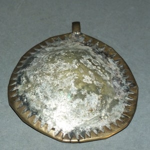 Ancient Roman Glass Pendant Afghanistan FREE SHIPPING