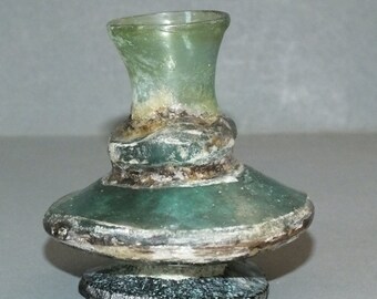 古代ローマガラス容器 古代ローマのガラス瓶の破片 - 再利用された容器 - Etsy 日本