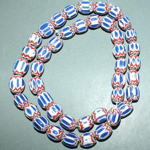 Strand Chevron Glass Beads Thailand
