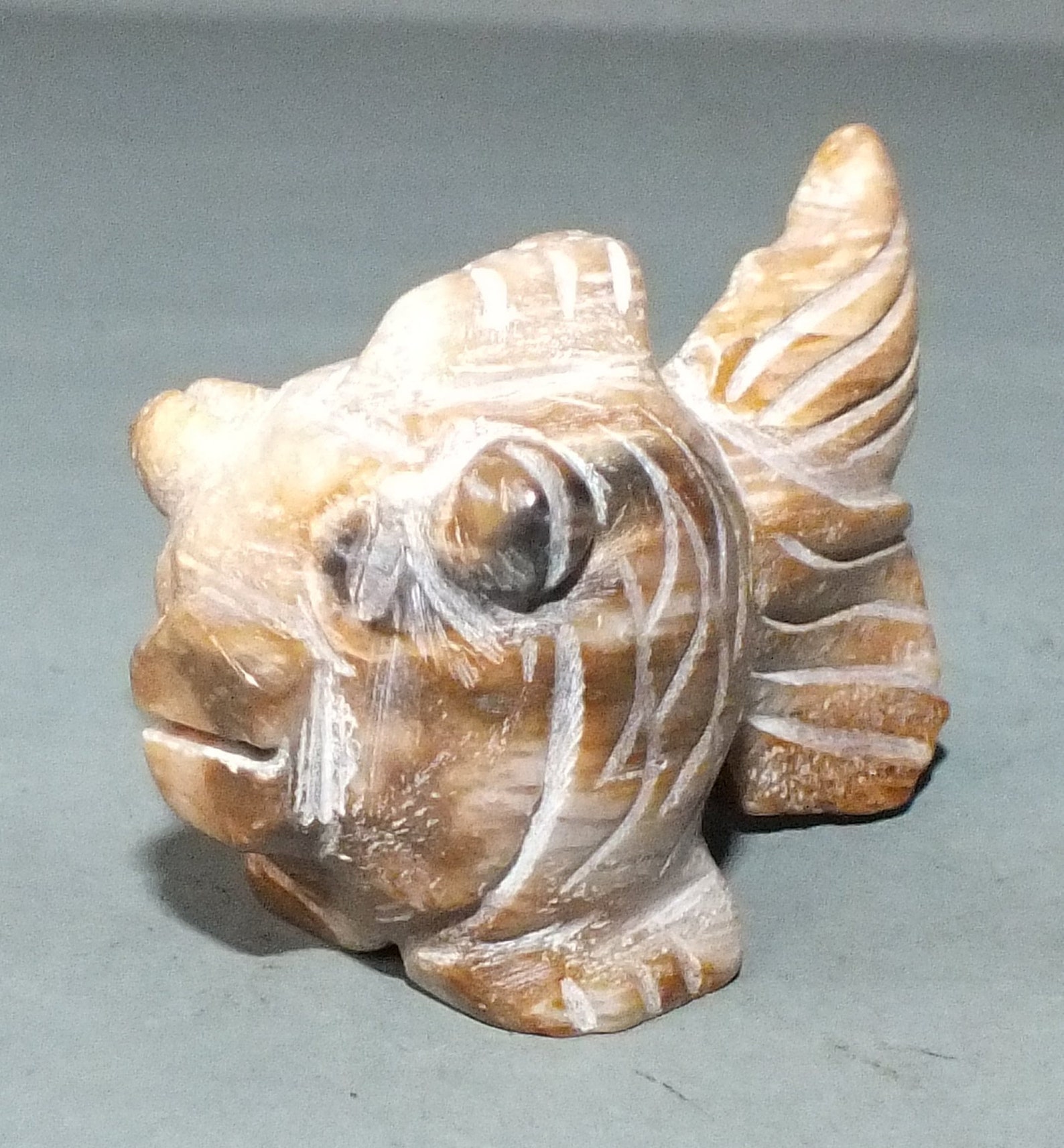 Jade Fish Statue Burma FREE SHIPPING Etsy