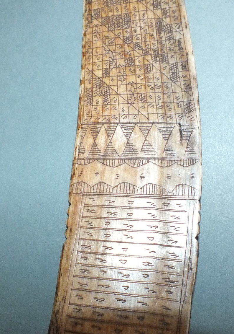 BATAK Calendar Traditional Bone Calendar With Fine Carving on Etsy