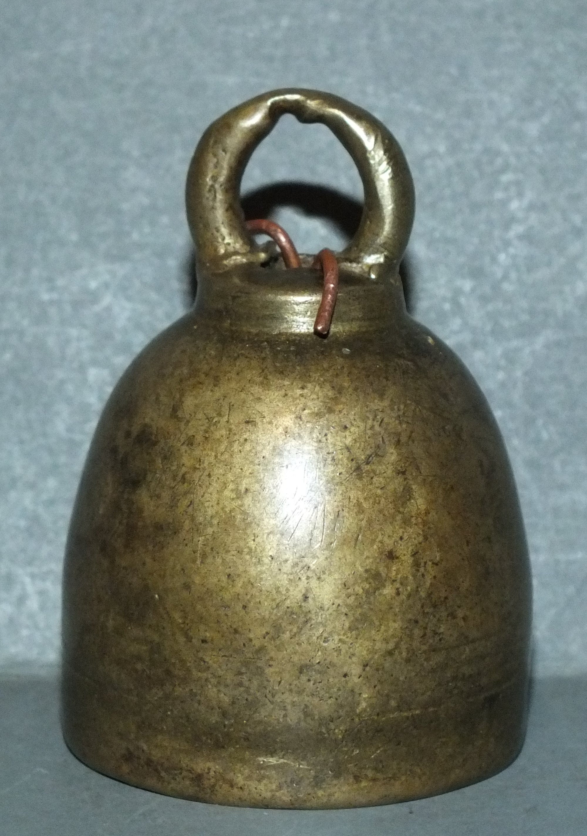 Old Bronze Alloy Bell Thailand Good Sound Beautiful Patina Etsy UK