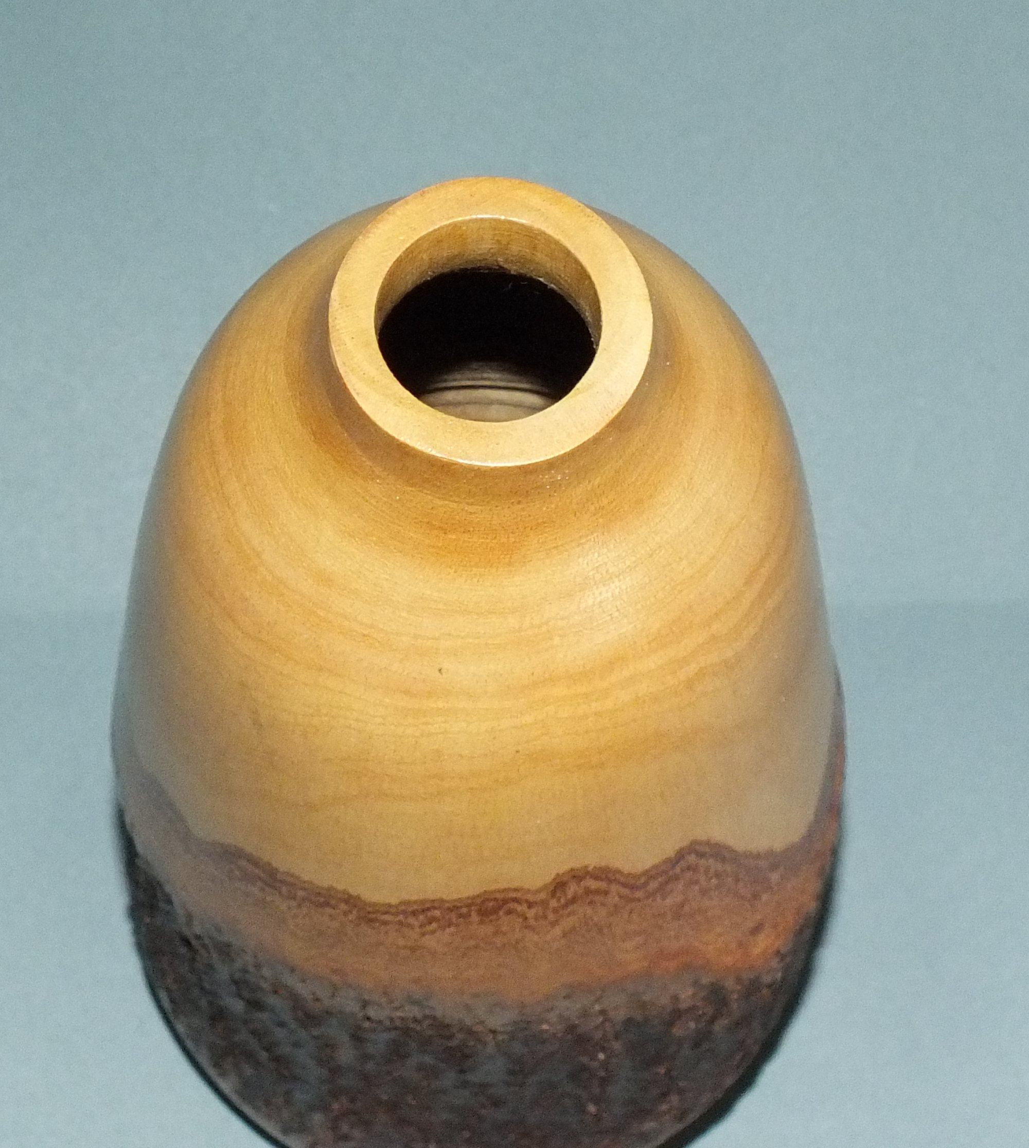 Mango Wood Vase Beautiful Pattern Designed for Dried Flowers Etsy