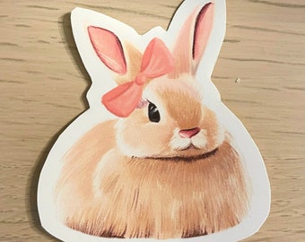 Cute Bunny Sticker