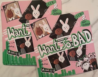 SKZOO Want So Bad - Han Quokka en Leebit Stray Kids-print