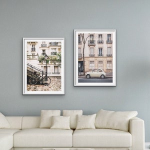 Paris Wall Art, Paris Print Set, Wall Gallery Set, Set of 2 Prints, Paris Wall Decor, Digital Files, France Photography, Paris Pastel Poster