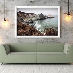 Küstendruck, California Wall Art Decor, Beach Landscape, Best Friend Gift, Scenery Photography, Modern Art Photo, Ocean Printable Art,