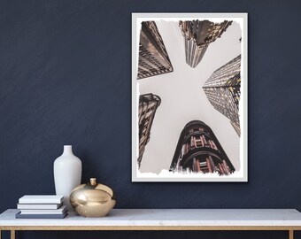 Impresión digital, Impresión de arte de pared de Nueva York, impresión de arquitectura, arte de pared imprimible, impresión de la ciudad de Nueva York, impresiones de fotografía, cartel de Nueva York, rascacielos