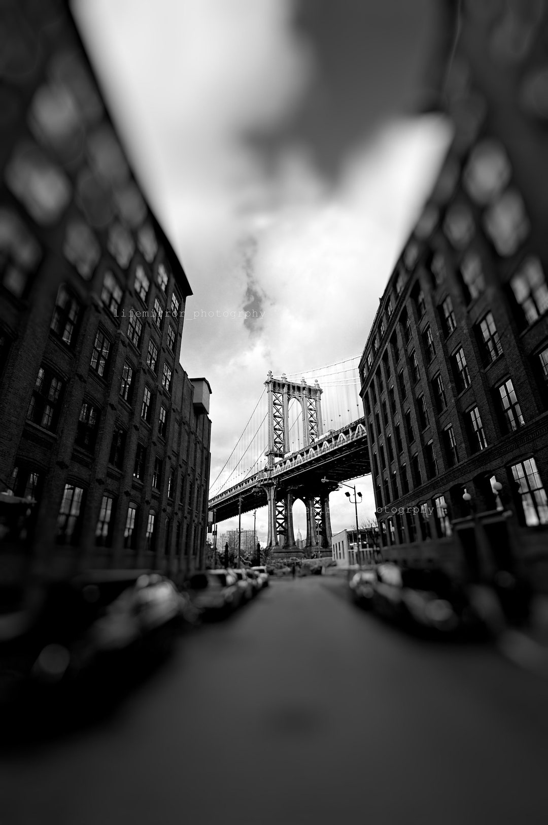 Black and White Art, Manhattan Bridge Wall Decor, New York Wall Art ...