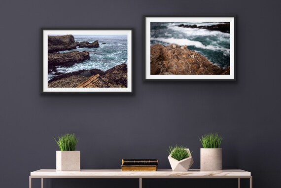 Gallery Wall Set, Coastal Wall Art Set, California Coast Art, Beach Print Set, California Poster, Nursery Decor, Dinning Room Set