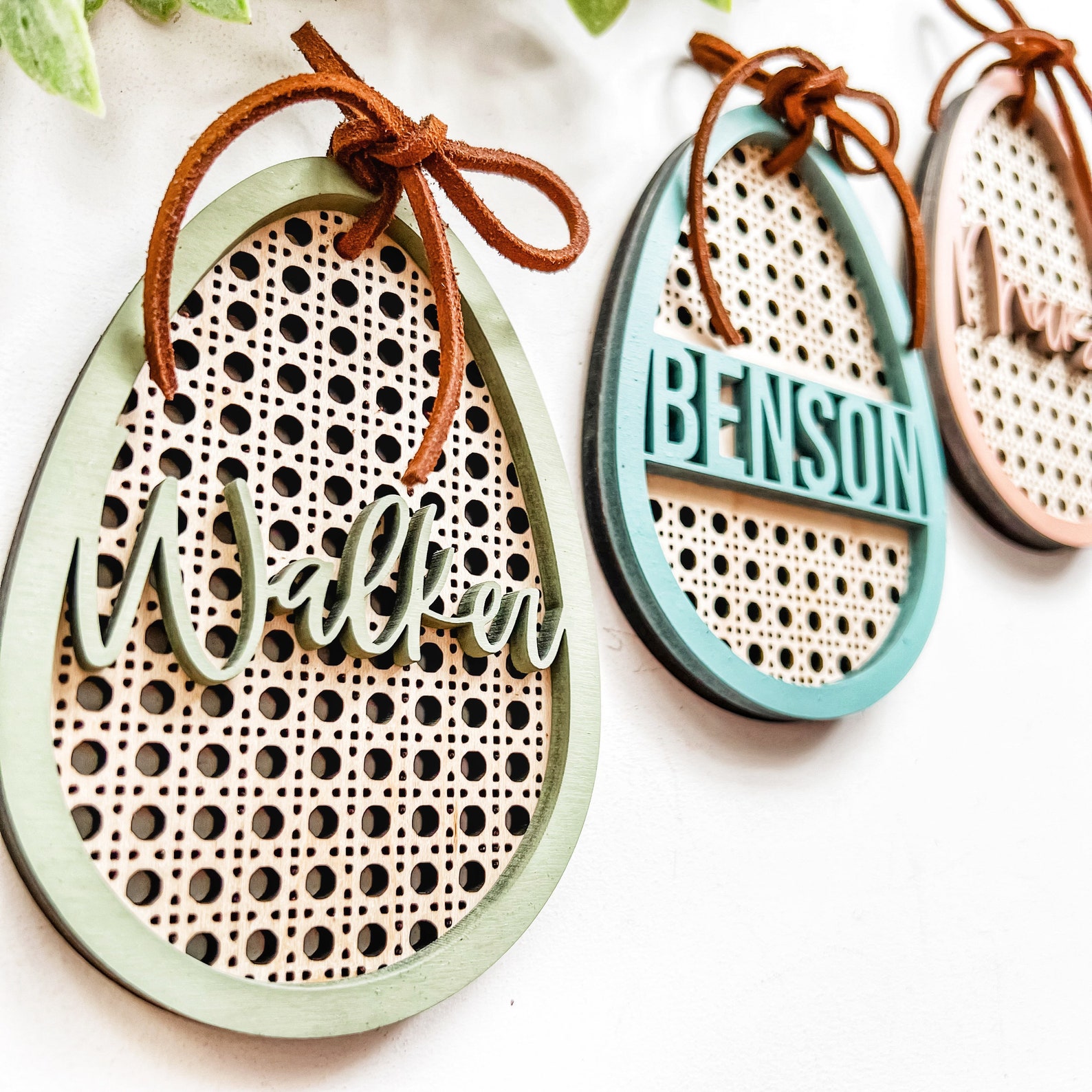 Easter Basket Tags Personalized Name Tag Easter Tags Name Etsy