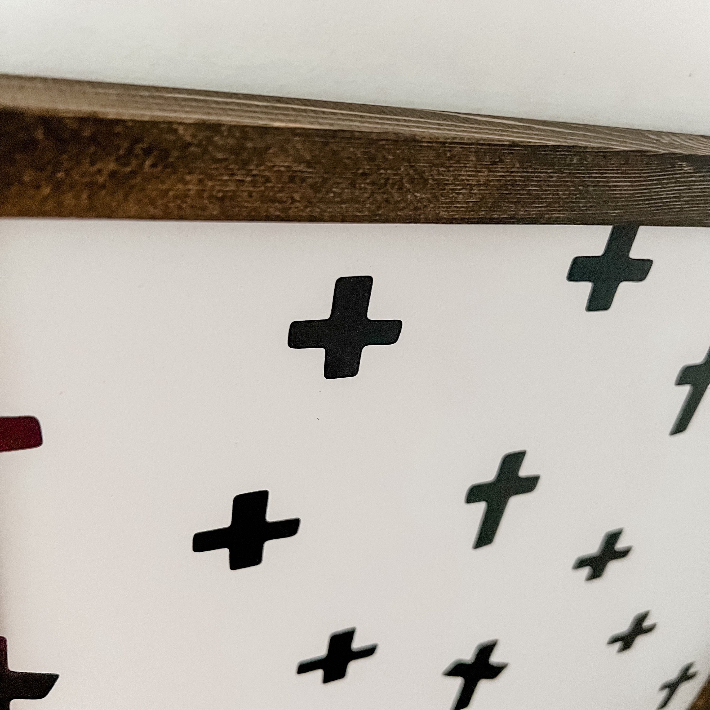 Cross Background Fall Wood Sign, Farmhouse Fall Decor, Halloween Wood ...