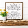 Spring Inspirational Quote Wood Sign, Handmade Wood Sign, Farmhouse ...