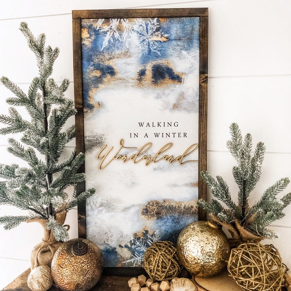 Winter Wood Sign - Etsy