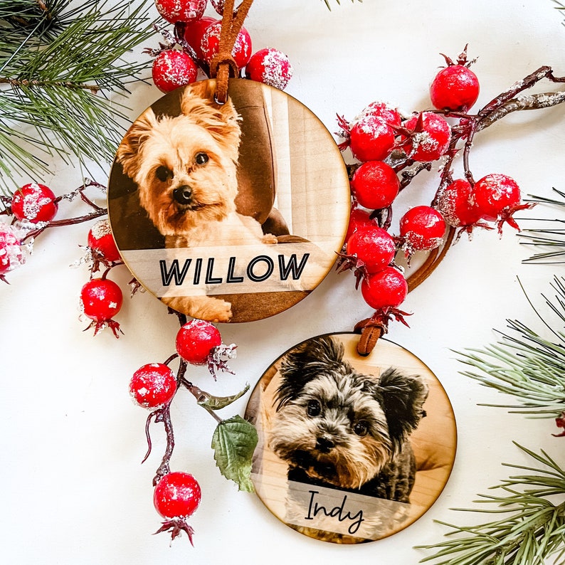 Pet Ornament, Personalized Pet Ornament, Christmas Ornaments, Personalized Ornament, Custom Christmas Ornament, Stocking Stuffer Ideas image 5