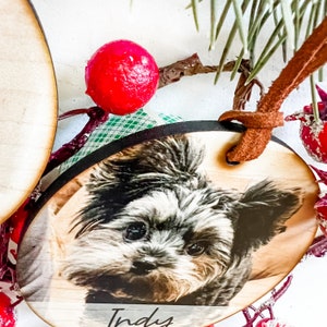 Pet Ornament, Personalized Pet Ornament, Christmas Ornaments, Personalized Ornament, Custom Christmas Ornament, Stocking Stuffer Ideas image 4