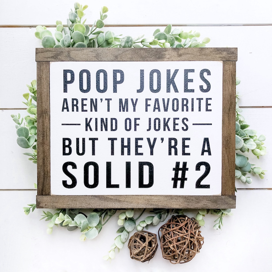 Bathroom Sign, Bathroom Decor, Funny Bathroom Signs, Gifts for Dad ...