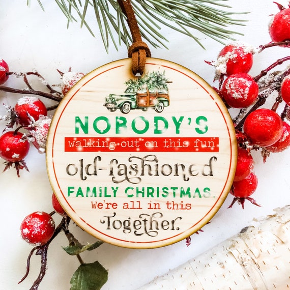 Christmas Vacation Ornament Christmas Vacation Quote Funny - Etsy