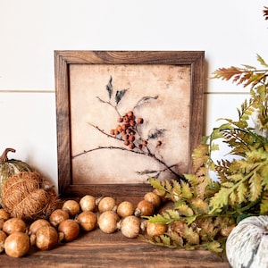 Rustic Fall Farmhouse Wood Sign, Fall Leaf Wood Sign, Fall Home Decor, Layering Sign, Signs for Fall, Fall Leaves Sign, Farmhouse Fall Sign