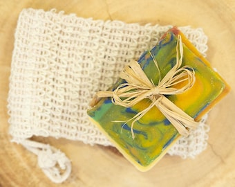 Soap Sample Gift Set with Soap Saver, Cold Process Soap, All Natural, Made in Canada, Mix and Match, Travel Bar, Soap Variety Pack, Vegan*