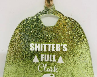 Shitter’s Full Ugly Sweater Ornament