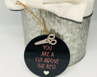Hairdresser Hairstylist Gift -You Are A Cut Above The Rest Hairdresser Thank You Ornament - Thank You Hairstylist Hairdresser Barber