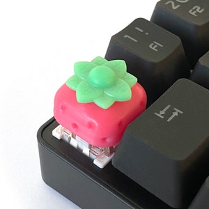 Strawberry Fruit Artisan Keycap Cherry MX Mechanical Gaming Keyboards