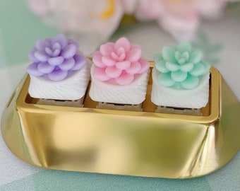 Succulent Plant Artisan Keycap Cherry MX Mechanical Gaming Keyboards