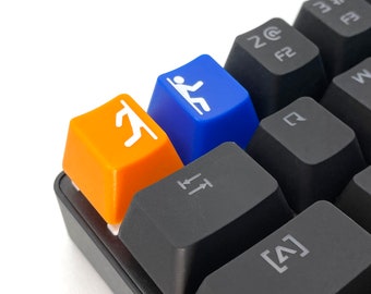Portal Teleporter Artisan Keycap Set Cherry MX Mechanical Gaming Keyboards