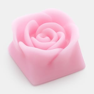 Rose Pastel Flower Artisan Keycap Cherry MX Mechanical Gaming Keyboards Sakura