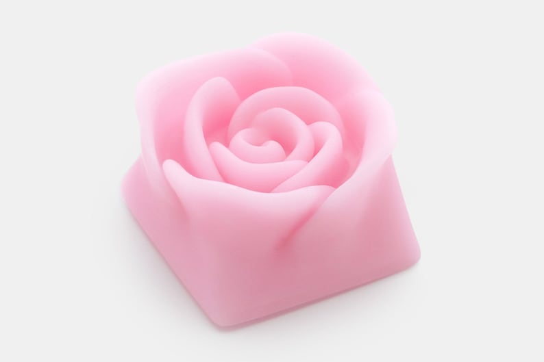 Rose Pastel Flower Artisan Keycap Cherry MX Mechanical Gaming Keyboards Sakura