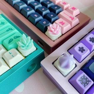 Succulent Plant Artisan Keycap Cherry MX Mechanical Gaming Keyboards - Etsy