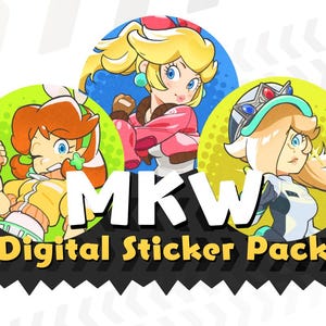 MKWorld Digital Sticker Pack | Animated + Static + Icons + Bonus