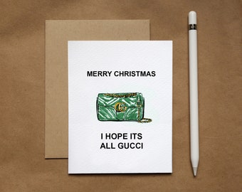 gucci christmas card