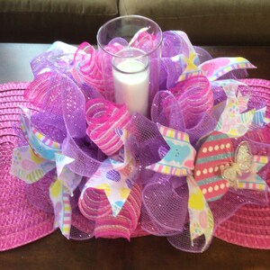 Easter Candle Holder,Easter Centerpiece,Easter Party Decor,Easter,Easter Decor/Easter Centerpieces/Easter Candle Holders/Easter Rabbit Decor