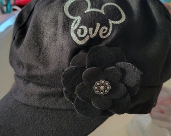 Mickey Newsboy Cap - Etsy