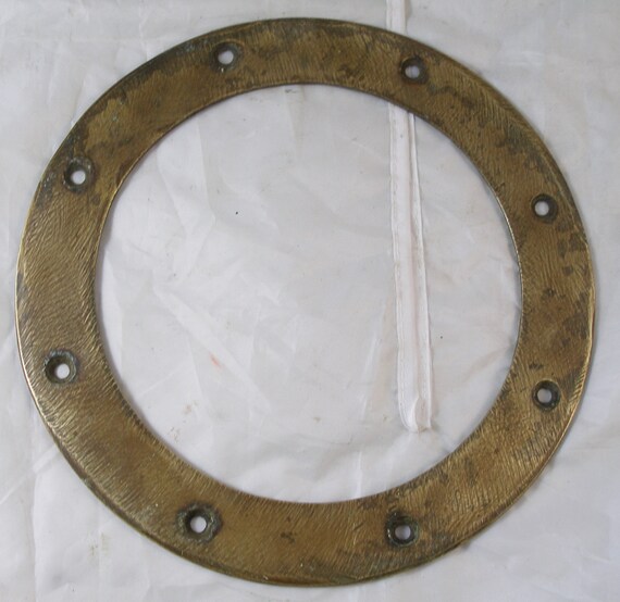 Antique bronze porthole exterior trim ring 73/16 Etsy