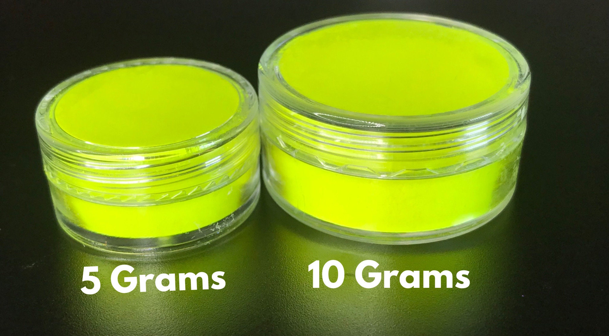 FindinBeauty Neon Lidschatten Pigment Set – 6 Knallige Farben, Fluoreszierend, Matt & Glitzernd, Für Make-up & Kunst
