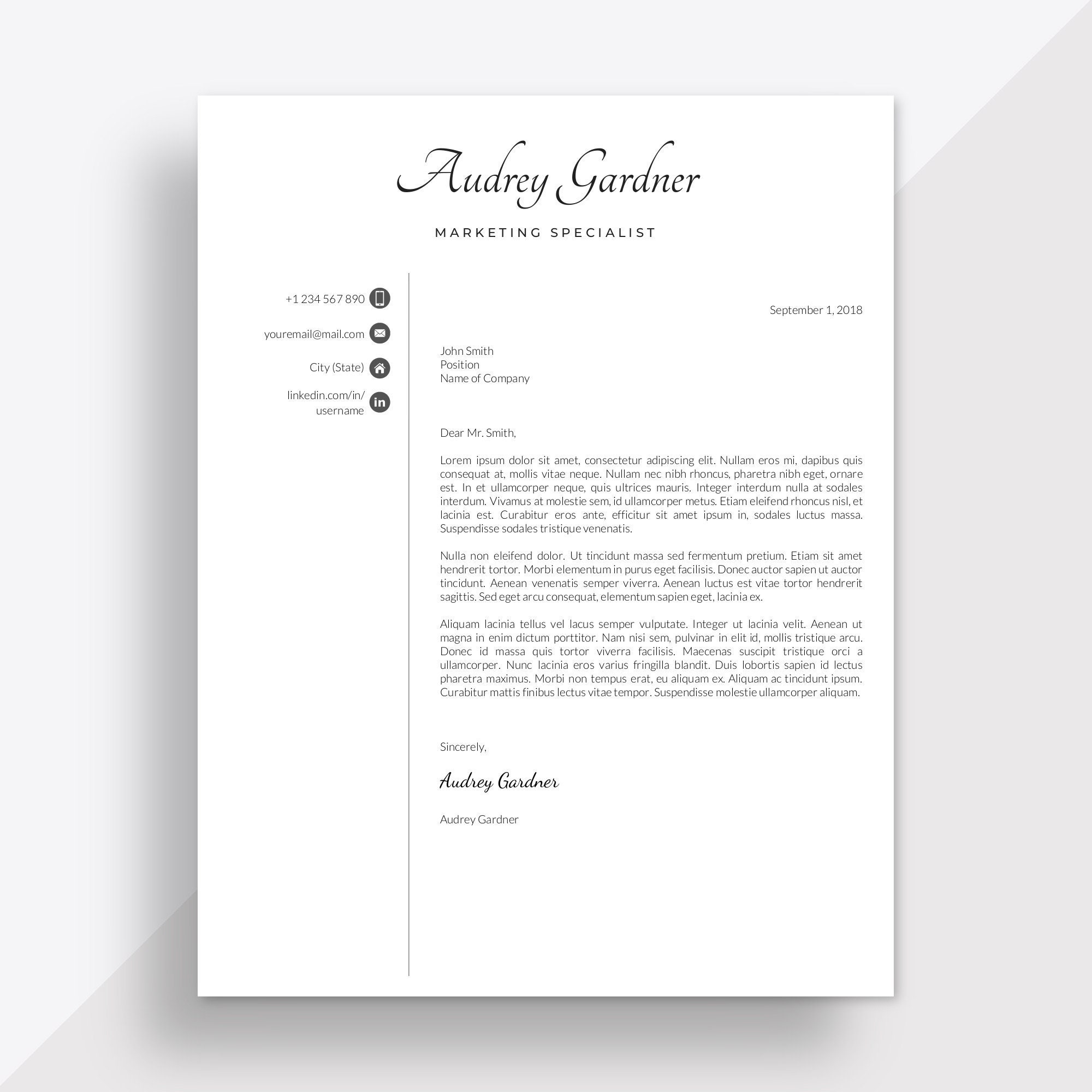 google-docs-resume-template-google-docs-cv-template-google-etsy