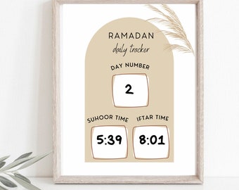 EDITABLE Ramadan Sign, Iftar Timetable Ramadan Timetable, Ramadan Decor, Ramadan DIY, Islamic Decor, Eid Decor, Iftar Whiteboard, Ramadan