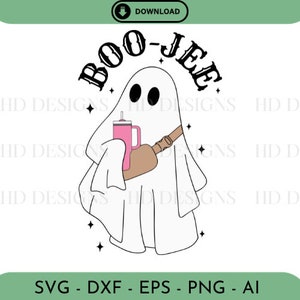 Boo jee PNG, Boo jee SVG, Boo Jee T-shirt, trui, herfst Halloween geïnspireerd SVG, Halloween png, Boujee Ghost-shirt, Halloween-sweater