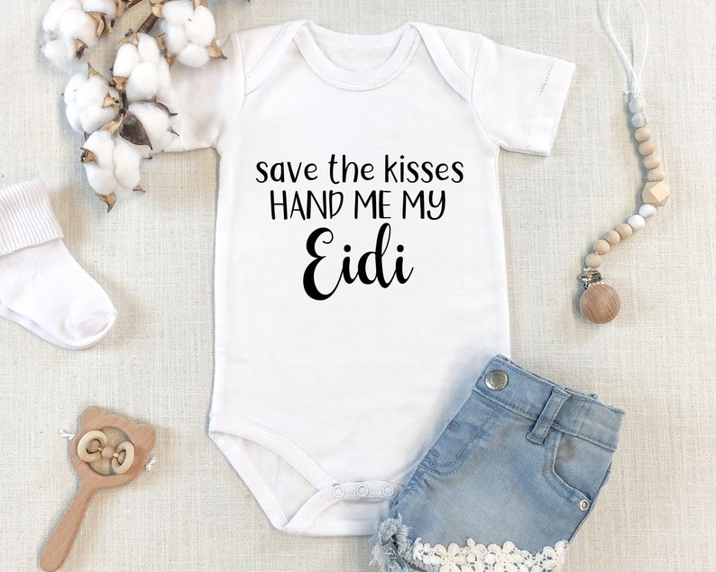 Eid Onesie, First Eid Onesie, Eid Clothes, Islamic Eid Clothes, My First Eid, Eid Bodysuit, Eid Mubarak, Newborn Eid Outfit, Pandemic, Eidi image 3